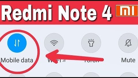 Redmi 4 || How To Change Data Connection || Sim Card internet Change