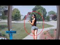 TOP 35 WEIRD MOMENTS CAUGHT ON DOORBELL CAMERA!