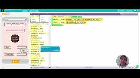 Area and Perimeter calculator  -  App Lab