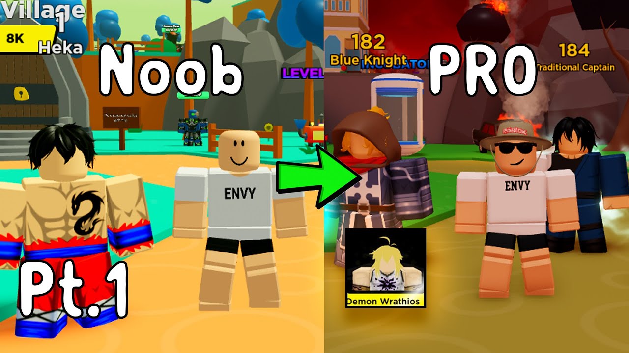 I Went From Noob To Pro in Anime Fighters Simulator Roblox! - YouTube