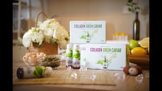 Kinohimitsu Collagen Green Caviar Video Lifestyle