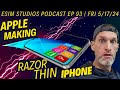 eSIM STUDIOS Podcast Ep 93 | Apple iPhone 17 Air Thinnest Phone Ever! Samsung Galaxy S25 OnePlus 13