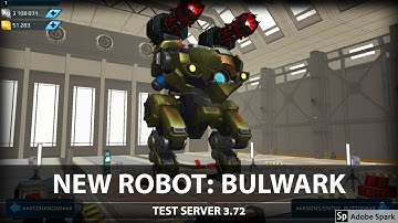 War Robots Test Server: New Heavy Robot Bulwark Gameplay