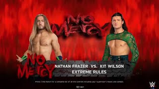 WWE 2K25! Nathan Frazer vs Kit Wilson - Rematch EXTREME RULES!!! 👊👿💪