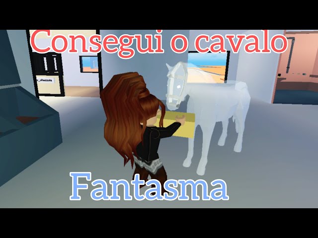 cavalo fantasma! nome do jogo: horse valley/roblox #roblox