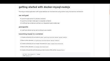getting-started-docker-mysql-nodejs