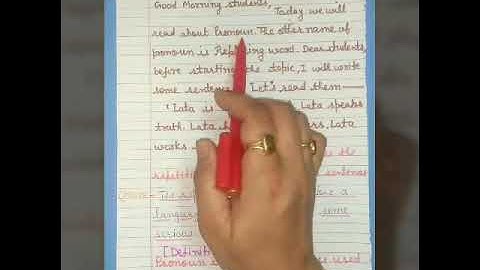 Replacing words- part 1 (Class 3)