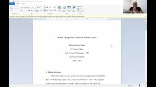 Module 3: Commercial Website Analysis