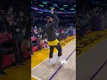LeBron war direkt neben mir🤯😳 #nba #basketball