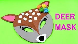 ANIMAL MASK MAKING | MASK MAKING | MASK MAKING IDEAS | MASK MAKING OF ANIMALS | DEER MASK MAKING