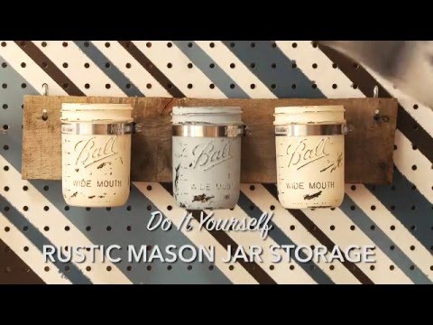 Rangement pour vis, clous et autre quincaillerie  Mason jar organization,  Mason jar diy, Garage organization