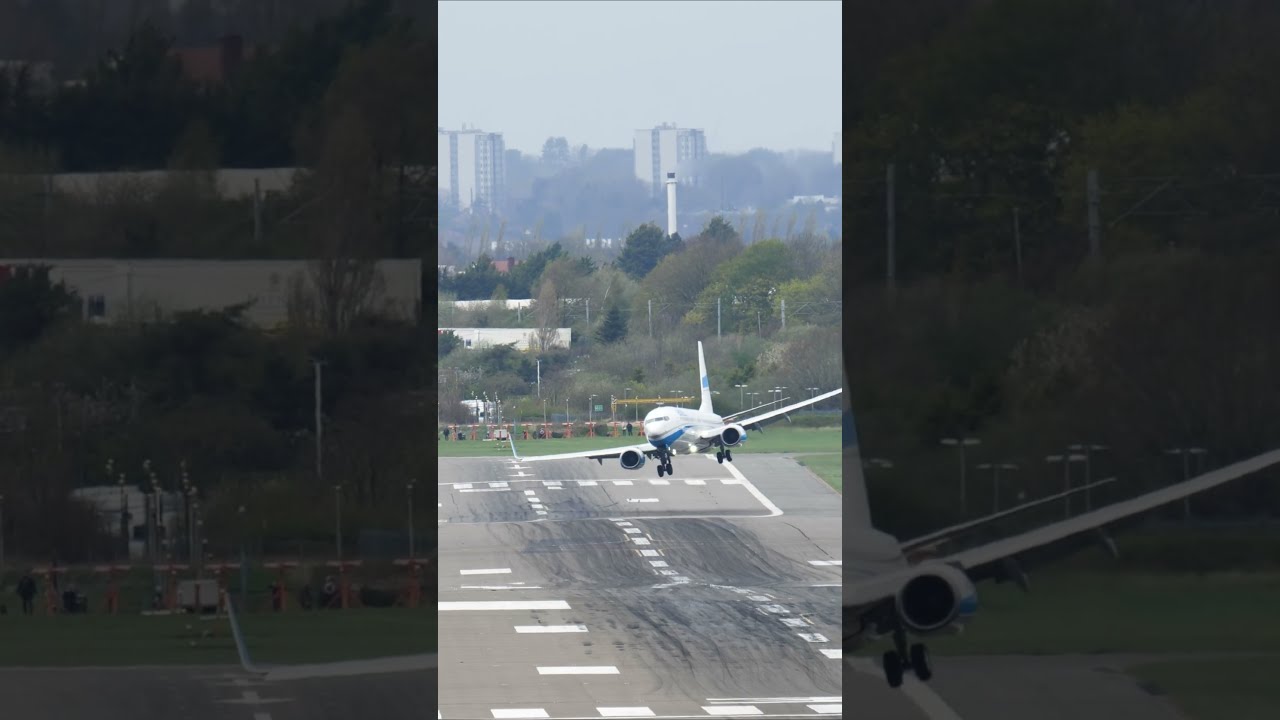 INSANE 737 Crosswind Landing Shorts