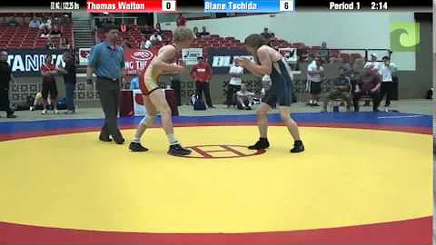 60 KG Thomas Walton vs Blane Tschida