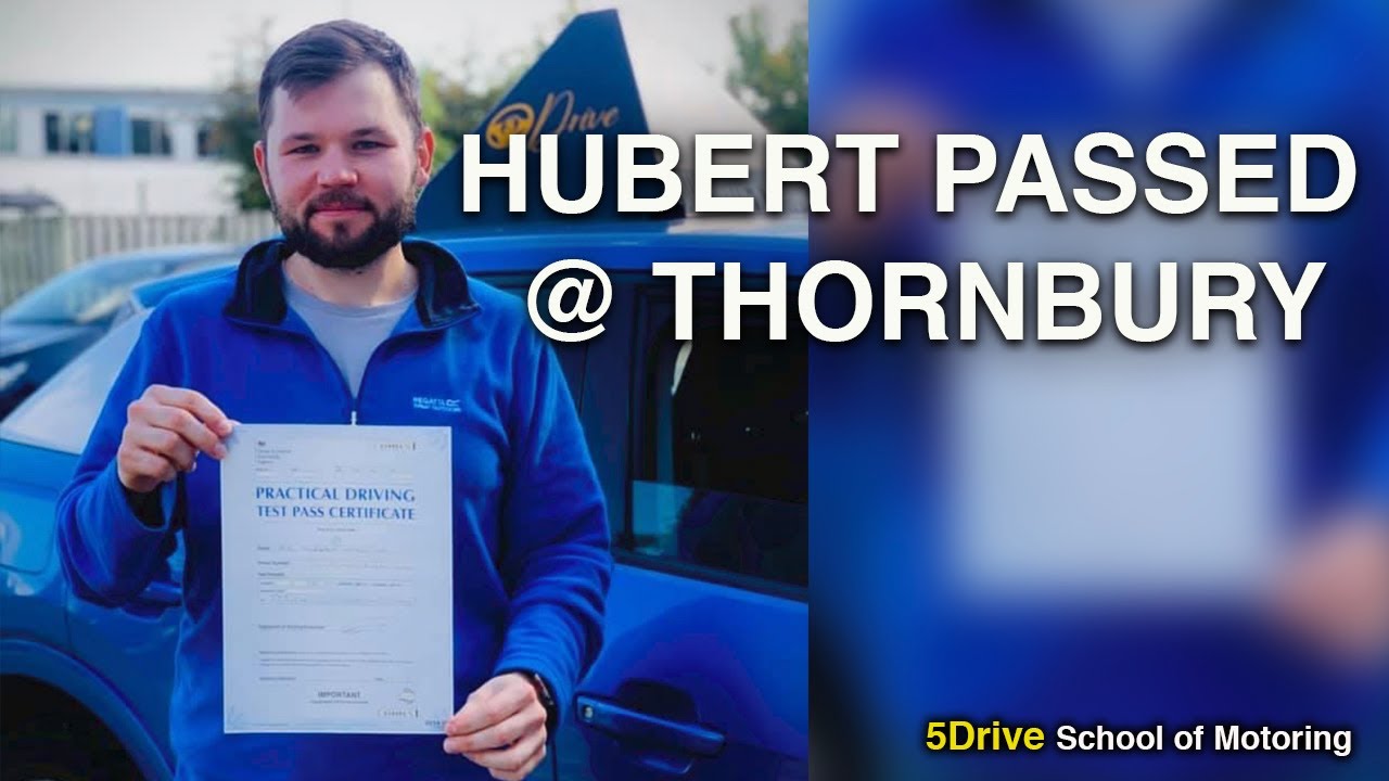Hubert Passed His Test | Driving Test Pass Video | @ Thornbury
