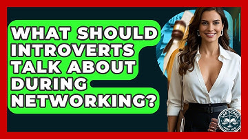 What Should Introverts Talk About During Networking? - Law School Prep Hub