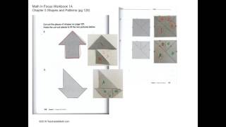 MIF Workbook 1A solutions Chapter 5 Shapes and Patterns Pg127 128 131 132