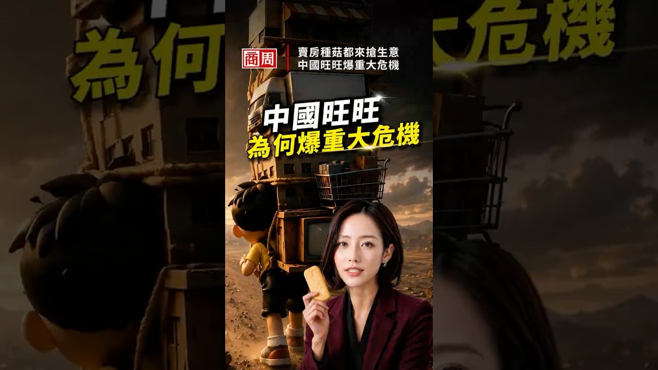 賣房的、種菇的都來搶生意,中國旺旺爆出重大危機!#shorts #商周 #周小姐Lisa #AI #旺旺 #零食 #鳴鳴很忙 縮圖