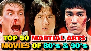 Top 50 Greatest 80's & 90's Ninjas, Kung Fu Masters, Karate Kids And Martial Arts Films - Mega List!