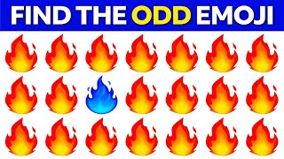 Find the Odd Emoji 🔥 | Test Your Eyes | Emoji Challenges