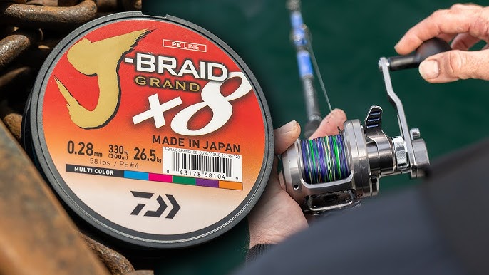 Black Magic 8x Elite Braid Line 150 Metre Spool Rainbow