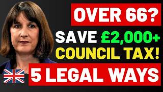 🔴UK Pensioners: Stop Overpaying Council Tax! 5 Legal Ways to Save £2,000+ a Year