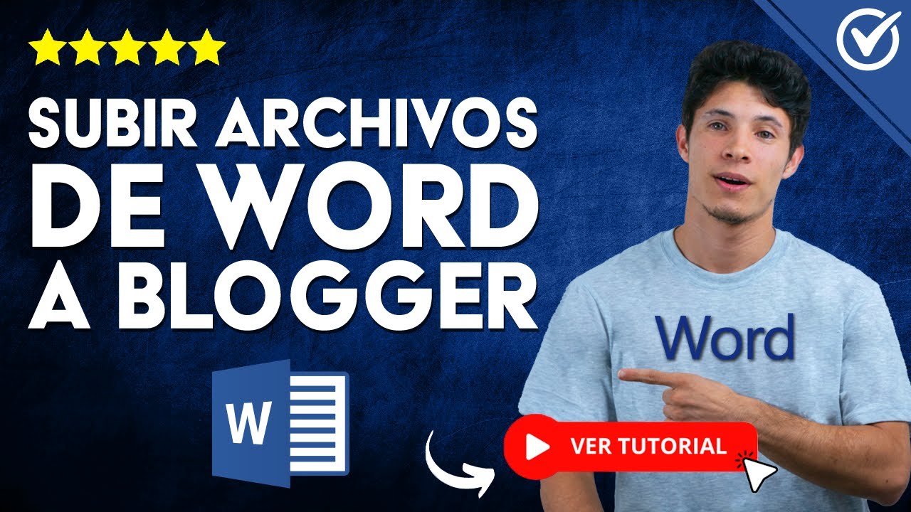 ¿Cómo SUBIR ARCHIVOS de Word a Blogger? - 💻 Comparte tus Documentos en
