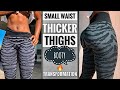 SMALLER WAIST, BUTT & THIGHS WORKOUT~2 Weeks HOURGLASS Figure Challenge