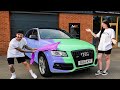 I WRAPPED MY GIRLFRIENDS AUDI Q5