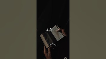 وَإِذَا قُرِئَ الْقُرْآنُ فَاسْتَمِعُوا لَهُ وَأَنصِتُوا || سورة الأعراف || علي جابر