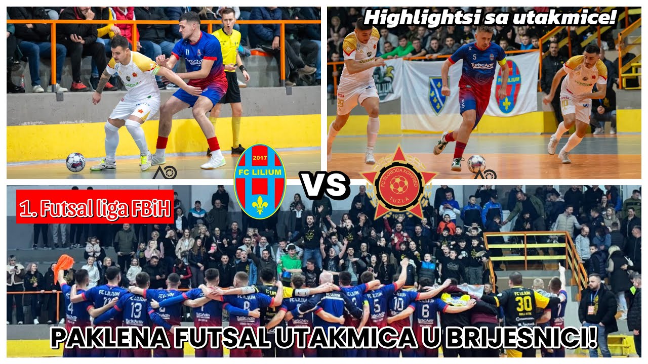 PAKLENA UTAKMICA U PUNOJ SALI U BRIJESNICI! | FC Lilium Doboj Istok - FC Sloboda Kompred HIGHLIGHTS