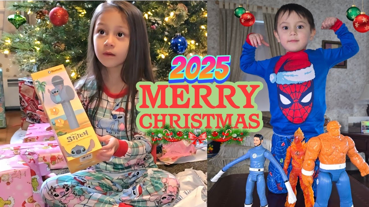 Открытие рождественских подарков 2025 года 🎄🎅 🎁