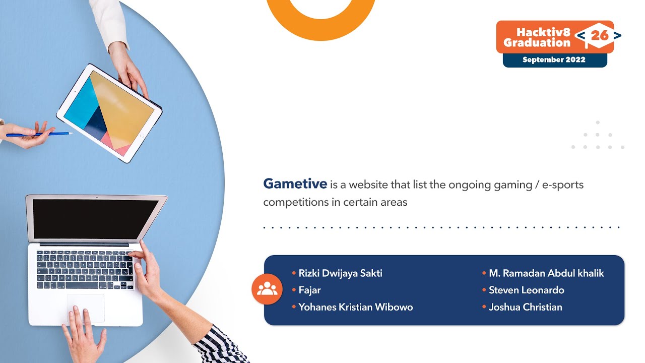 Hacktiv8 Batch 26 Final Project - Remote: Gametive - YouTube
