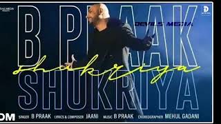Famous Shukriya Shukriya B praak ft jaani  punjabi new song full hd video song2020 Profile