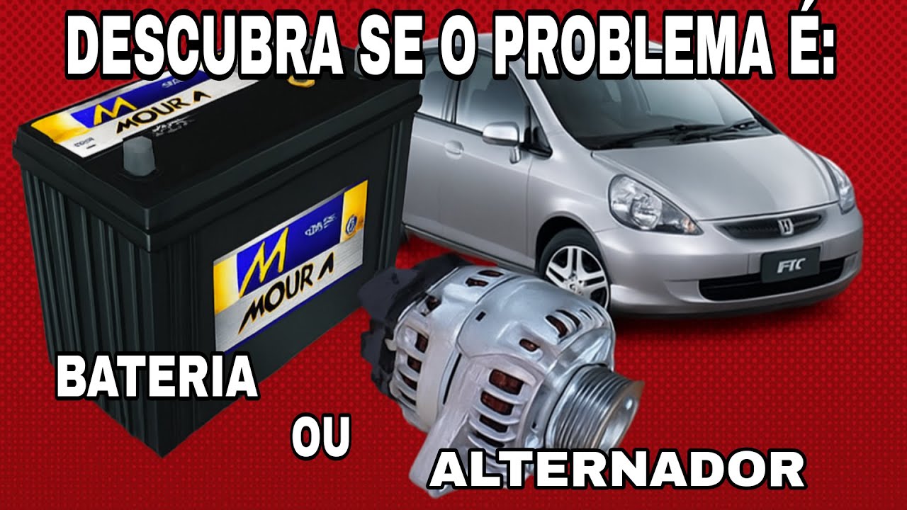 Como saber se é o problema é bateria ou Alternador - Honda Fit 2004 a ...