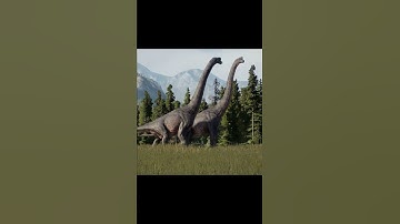 Brachiosaurus Modern Day: Jurassic World Dominion Inspired - Jurassic World Evolution 2 #Shorts