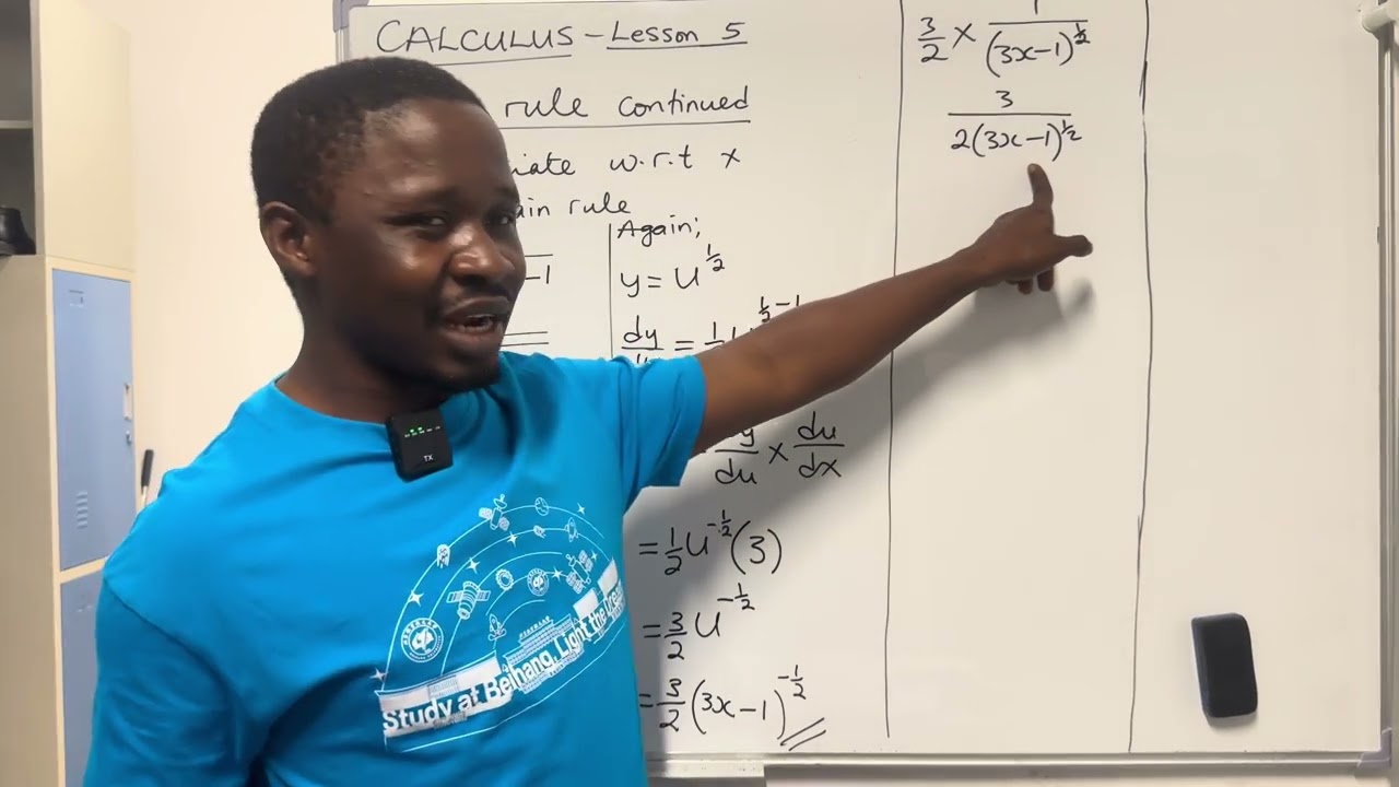 Differentiation : Lesson 5 : Chain Rule 