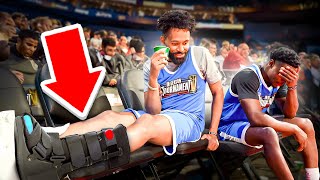 I Played In My First Ever NBA Game & This Happened…