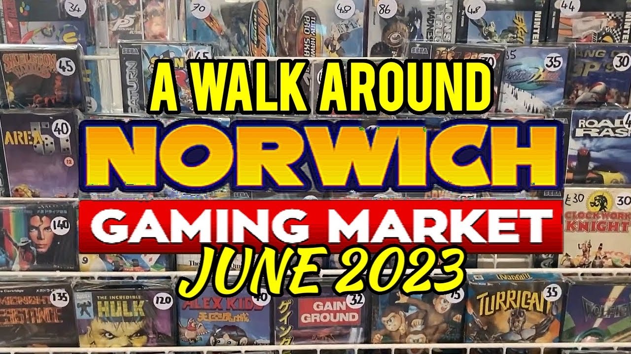 Norwich Gaming Market Footage June 25th 2023 YouTube