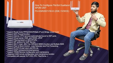 Basic configuraton of Fibrsol Dualband device | FS-HGR2001VW-D,FS-HGR2000W-D | #networksecurity