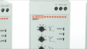 How to interpret the front LEDs - ADXN soft starters | LOVATO Electric