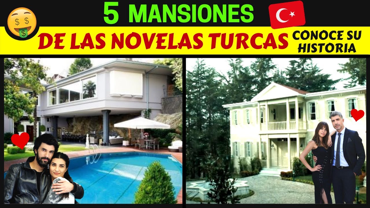 5 MANSIONES de las Novelas Turcas - Conoce su historia - 🇹🇷 ❤️ 😍