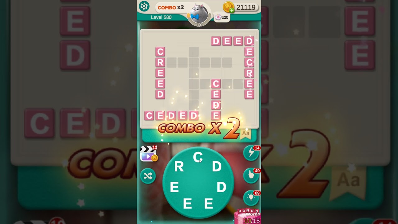 WORD VILLAS level 580