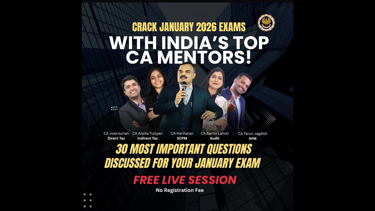 CA Final GST - SUPER 30 - CA Arpita Tulsyan - Day1 - YouTube