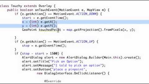 Android Application Development Tutorial   136   Geocoder and GeoPoint   YouTube