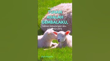 Tuhan adalah Gembalaku || #Shorts