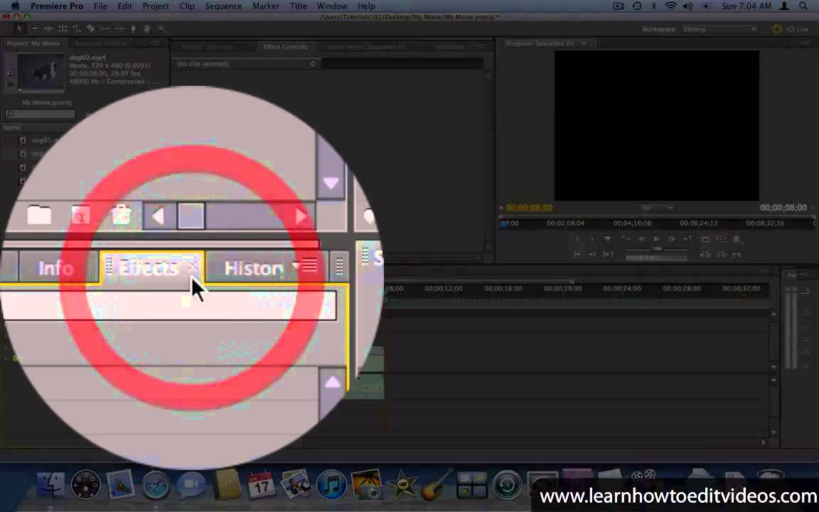 Adding Video Effects Adobe Premiere Pro CS5 Video Tutorials - YouTube