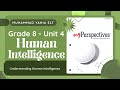 Unit 4 Overview - Human Intelligence - My Perspectives - Grade 8