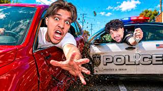 J'ai Tenté de SURVIVRE face à la POLICE sur BEAM NG ! (ft. Clinko)
