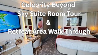 Celebrity Celebrity Beyond Sky Suite Room Tour & Retreat Area Walk Through Wealth