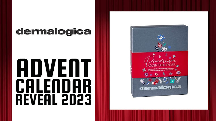 DERMALOGICA ADVENT CALENDAR REVEAL 2023